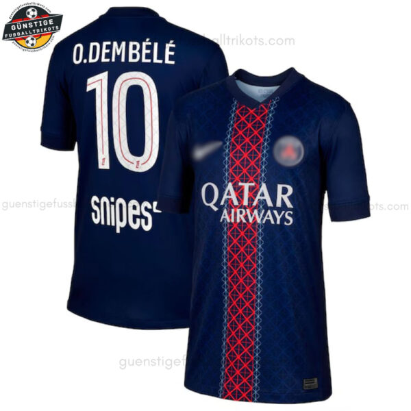 Paris Saint Germain O.DEMBÉLÉ 10 Heimtrikot für Herren 2025/26