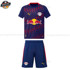 RB Leipzig Auswärtstrikot-Set für Kinder 2025/26