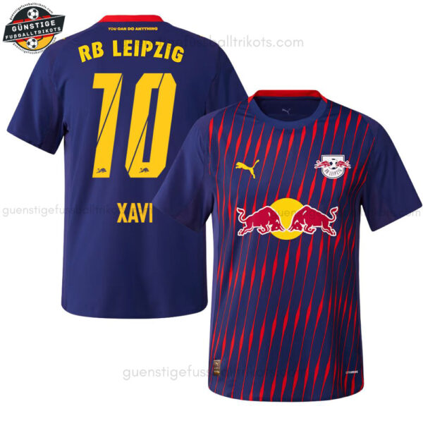 RB Leipzig XAVI 10 Auswärtstrikot für Herren 2025/26