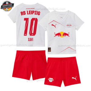 RB Leipzig XAVI 10 Heimtrikot-Set für Kinder 2025/26