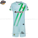 Real Betis Auswärtstrikot-Set für Kinder 2025/26