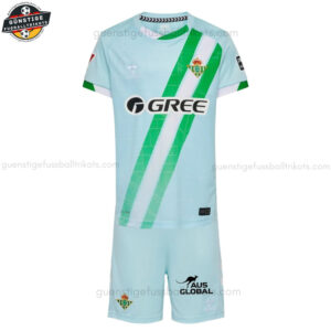 Real Betis Auswärtstrikot-Set für Kinder 2025/26