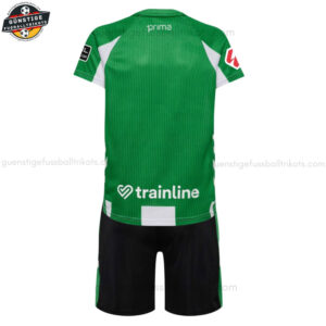 Real Betis Heimtrikot-Set für Kinder 2025/26 - back view