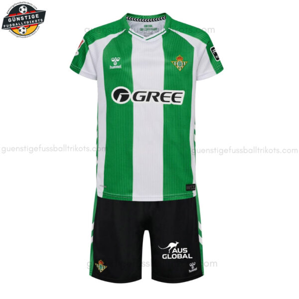 Real Betis Heimtrikot-Set für Kinder 2025/26