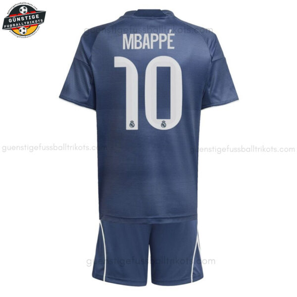 Real Madrid MBAPPÉ 10 Auswärtstrikot-Set für Kinder 2025/26