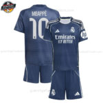 Real Madrid MBAPPÉ 10 Auswärtstrikot-Set für Kinder 2025/26