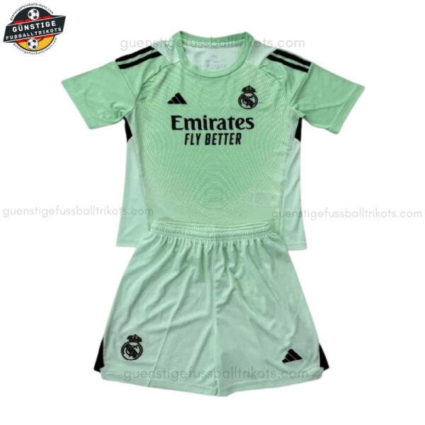 Real Madrid Grün Torwart Set für Kinder 2025/26