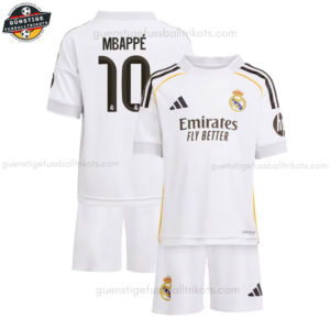 Real Madrid MBAPPÉ 10 Heimtrikot-Set für Kinder 2025/26