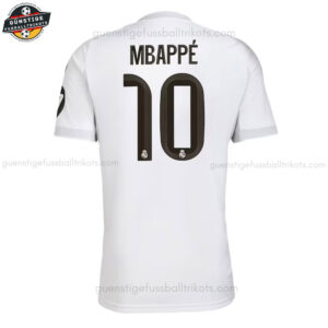 Real Madrid MBAPPÉ 10 Herren Heim Fußballtrikot 25/26 - Back view
