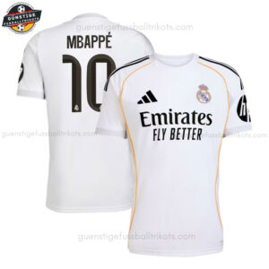 Real Madrid MBAPPÉ 10 Heimtrikot für Herren 2025/26