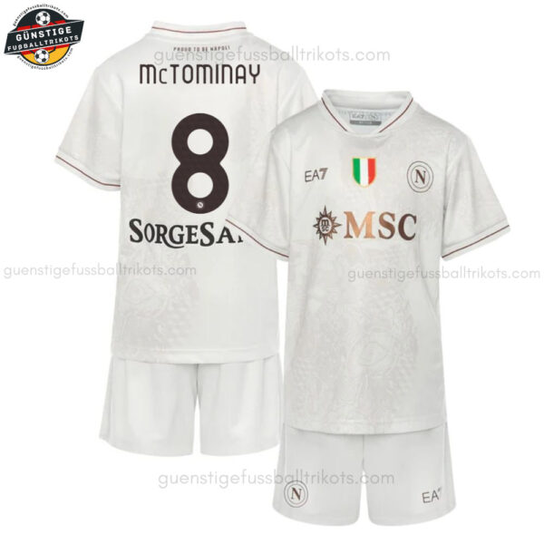 SSC Napoli McTOMINAY 8 Auswärtstrikot - Set für Kinder & Herren 2025/26