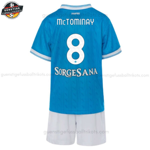 SSC Napoli McTOMINAY 8 Heimtrikot - Set für Kinder & Herren 2025/26