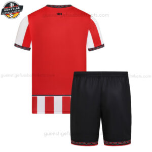 Sheffield United Heimtrikot-Set für Kinder 2025/26 - Back view