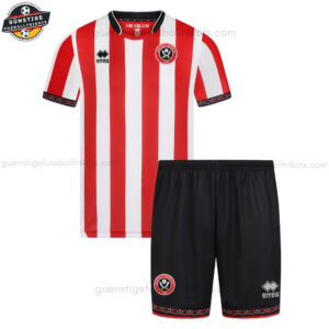 Sheffield United Heimtrikot-Set für Kinder 2025/26