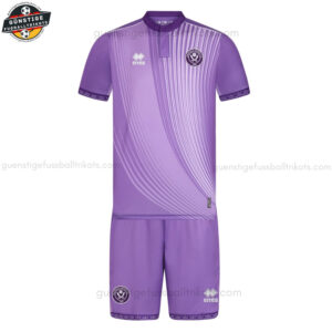 Sheffield United Ausweichtrikot-Set für Kinder 2025/26