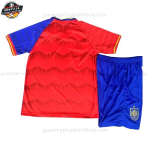 Spanien Heim Fußballtrikot Kinder Set 25/26 - Back view