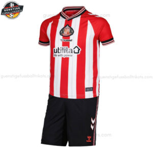Sunderland Heimtrikot-Set für Kinder 2025/26