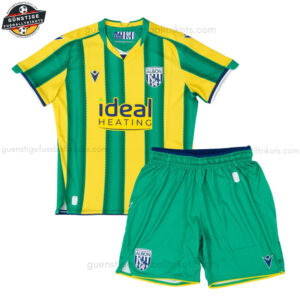 West Bromwich Auswärtstrikot-Set für Kinder 2025/26