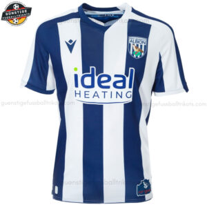 West Bromwich Herren Heim Fußballtrikot 25/26 - Front view