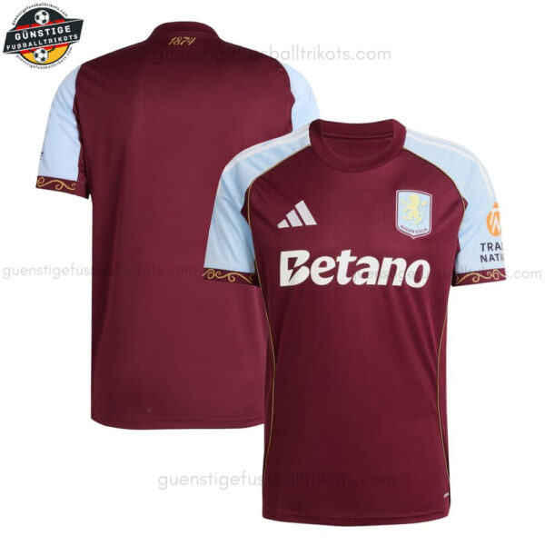 Aston Villa Heimtrikot für Herren 2025/26