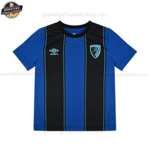 Bournemouth Auswärts Fußballtrikot Kinder Set 25/26 - Front shirt view