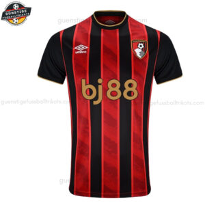 Bournemouth Herren Heim Fußballtrikot 25/26 - Front view
