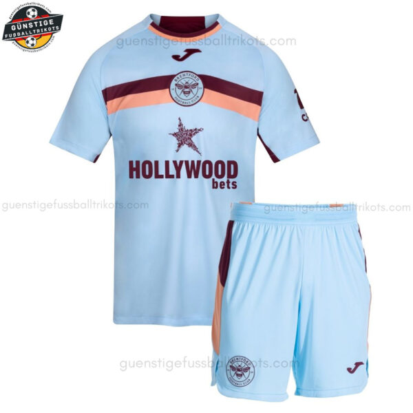 Brentford Ausweichtrikot-Set für Kinder 2025/26