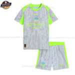 Manchester City Ausweichtrikot-Set für Kinder 2025/26