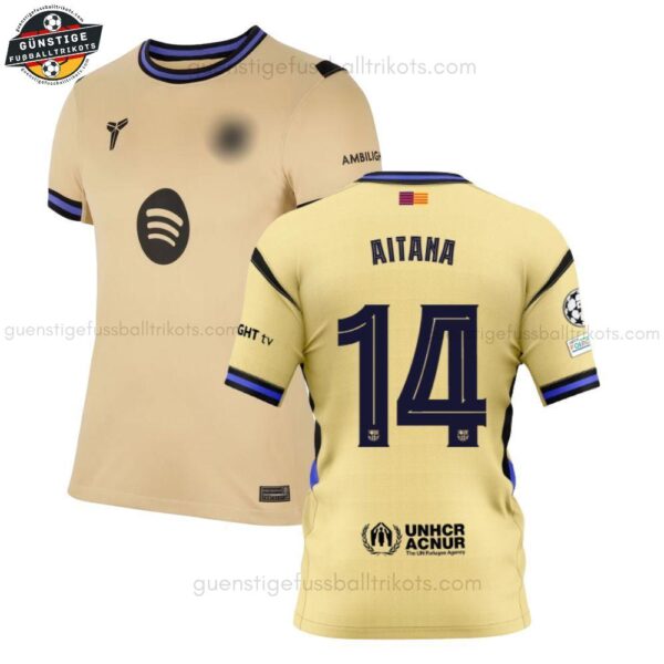 FC Barcelona AITANA 14 Auswärtstrikot für Frauen 2025/26