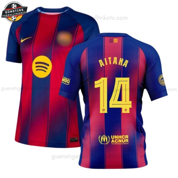 FC Barcelona AITANA 14 Heimtrikot für Frauen 2025/26