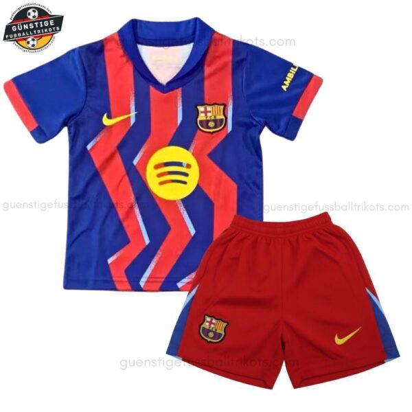FC Barcelona Viertes Trikot-Set für Kinder 2025/26