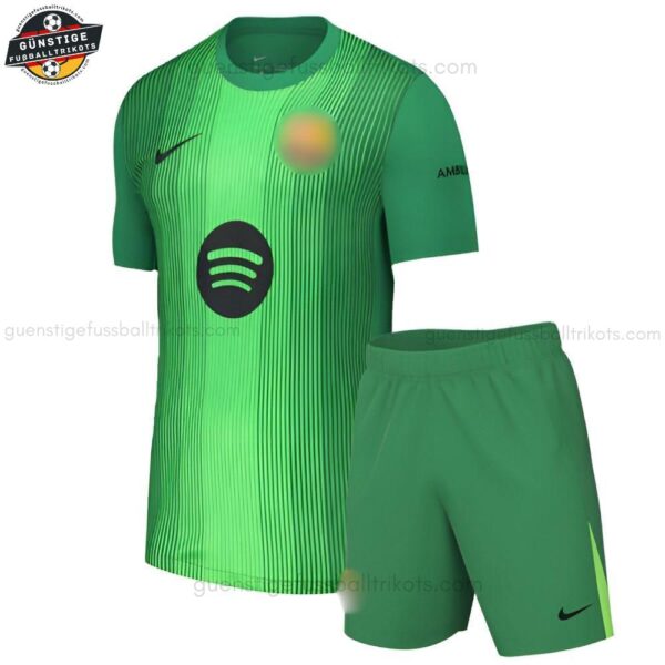 FC Barcelona Torwarttrikot-Set für Kinder 2025/26