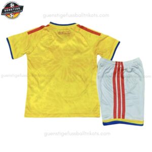 Kolumbien Heim Fußballtrikot Kinder Set 25/26 - Back view