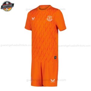 Everton Ausweich Torwarttrikot-Set für Kinder 2025/26