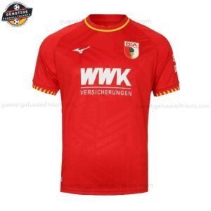 Augsburg Herren Auswärts Fußballtrikot 25/26 - Front view