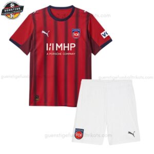 Heidenheim Heimtrikot-Set für Kinder 2025/26