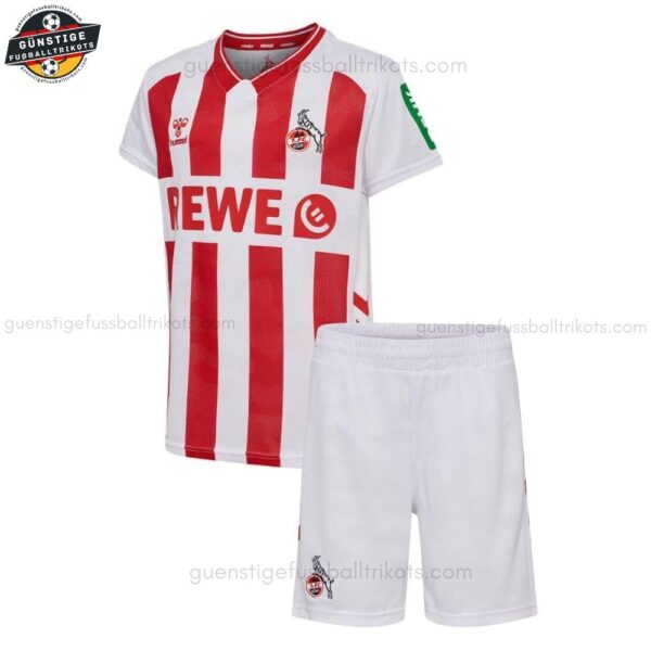 FC Köln Heimtrikot-Set für Kinder 2025/26
