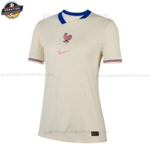 Frankreich Frauen Auswärts Fußballtrikot 25/26 - Front view