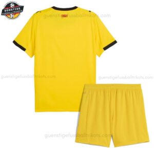 Girona FC Auswärtstrikot-Set für Kinder 2025/26 - Back view