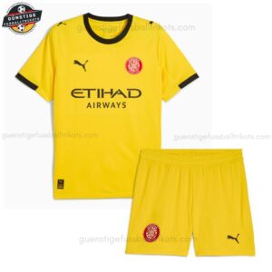 Girona FC Auswärtstrikot-Set für Kinder 2025/26