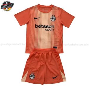 Inter Milan Torwarttrikot Set für Kinder 2025/26