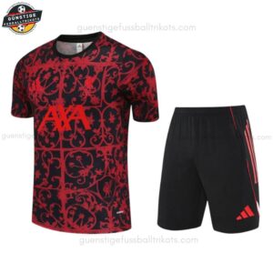 Liverpool Schwarz-Rot Trainingstrikot-Set für Kinder 2025/26