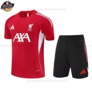 Liverpool Rot Trainingstrikot-Set für Kinder 2025/26