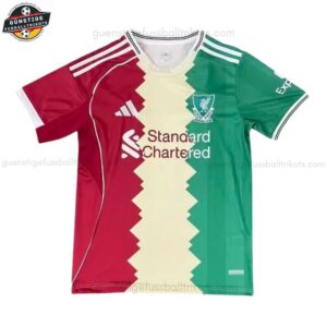 Liverpool Co-Brand Sonder Fußballtrikot Kinder Set 25/26 - Front view