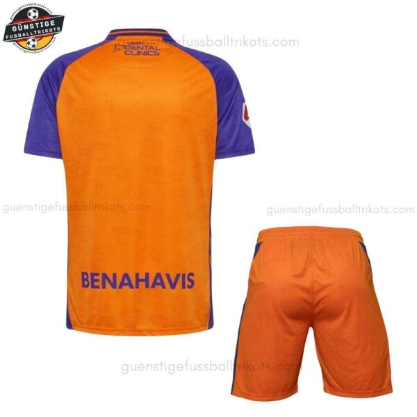 Malaga Ausweichtrikot-Set für Kinder 2025/26