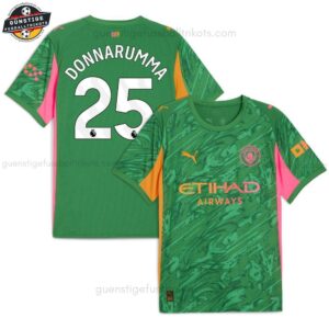Manchester City DONNARUMMA 25 Grünes Torwarttrikot für Herren 2025/26