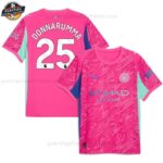 Manchester City DONNARUMMA 25 Rosa Torwarttrikot für Herren 2025/26