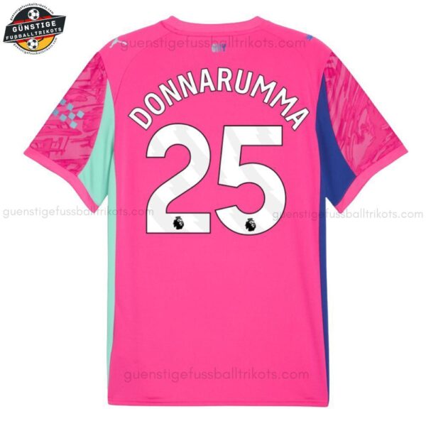 Manchester City DONNARUMMA 25 Rosa Torwarttrikot-Set für Kinder 2025/26