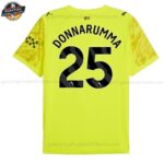 Manchester City DONNARUMMA 25 Gelbes Torwarttrikot-Set für Kinder 2025/26