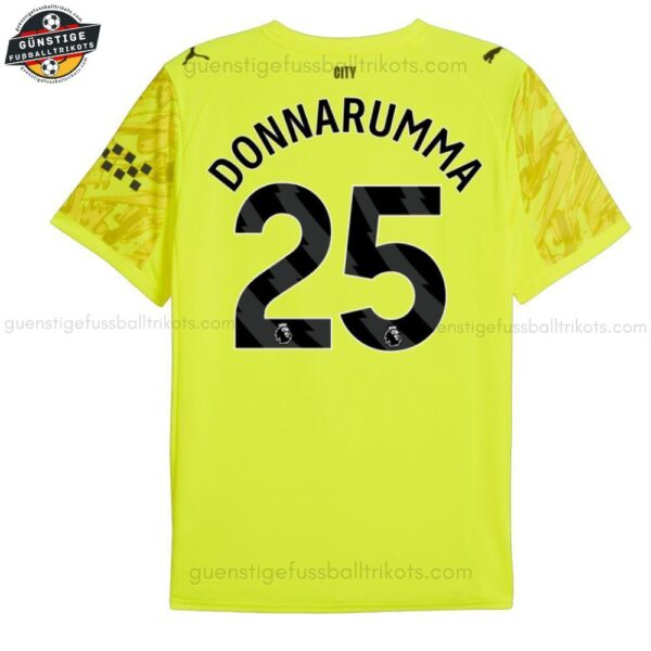 Manchester City DONNARUMMA 25 Gelbes Torwarttrikot-Set für Kinder 2025/26